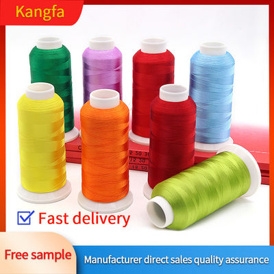 Vermarktete Polyester 120D/2 100% Polyester-Maschinenbroderiedrohne für USA-Broderien