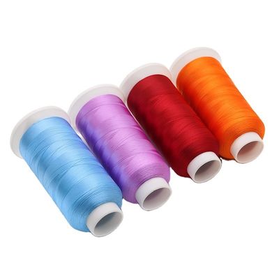 100g Kangfa Stickgarne 4000y 100% Polyester Mercerized 150d Nähgarne gemacht