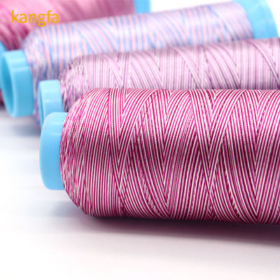 4000y/Cones Madeira Regenbogen 100% Polyester Stickfaden für ein gesticktes Logo