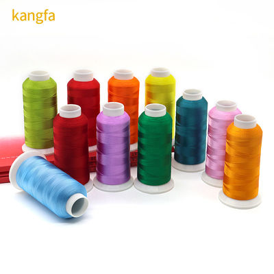 Kegelmaterial 100% Polyester Hochtemperaturbeständig Seiden Stickfaden 120D/2 Gold
