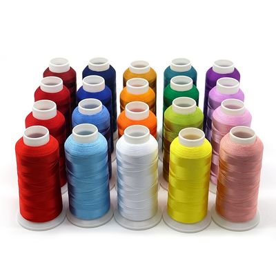 Hochgeschwindigkeitsmaschinenbroderieren 120D/2 4000 Yard/Kegel Polyester Madeira Broderieren
