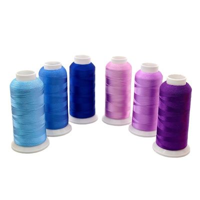 720 Farben Auswahl Polyester Stickfaden 100g/Spool