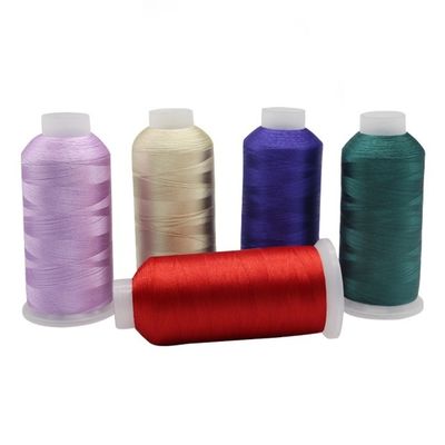 120 g Nettogewicht 120D/2 Hohe Festigkeit Farbfestigkeit Polyester Stickfaden für Spot
