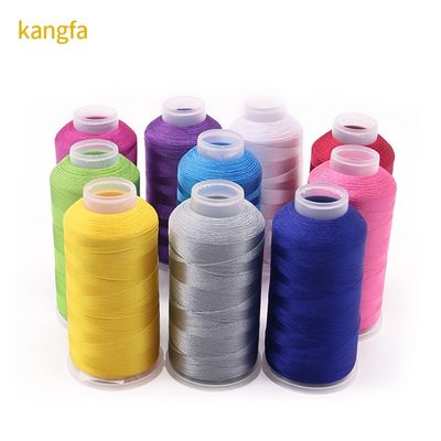 120 g Nettogewicht 120D/2 Hohe Festigkeit Farbfestigkeit Polyester Stickfaden für Spot