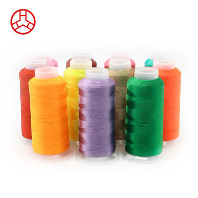 120D Viskose Rayon Stickfaden mit UV-Schutz Abrasionsbeständigkeit