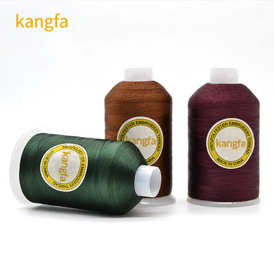 600 Farben Option 100% Polyester 120d 2 10000m Stickfaden für Handstrickerei