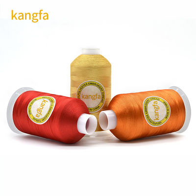 600 Farben Option 100% Polyester 120d 2 10000m Stickfaden für Handstrickerei