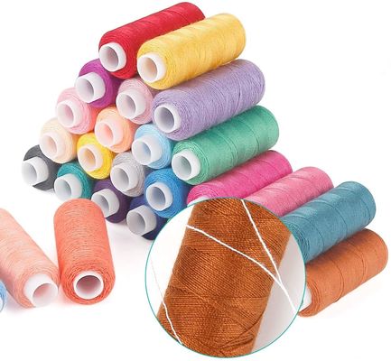 60 Farben Regenbogen Polyester Nähgarne für DIY Maschine Stickerei UV Schutz