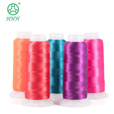 Marathonfarbe 100% Polyester Stickfaden für Maschinen Stickproben