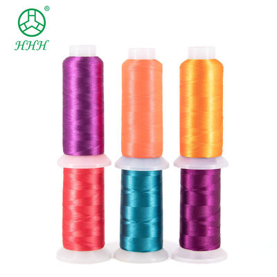 Marathonfarbe 100% Polyester Stickfaden für Maschinen Stickproben