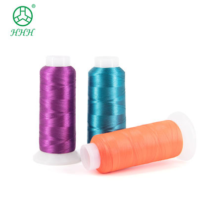 Marathonfarbe 100% Polyester Stickfaden für Maschinen Stickproben