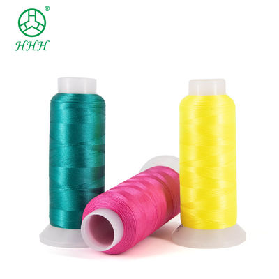 Marathonfarbe 100% Polyester Stickfaden für Maschinen Stickproben